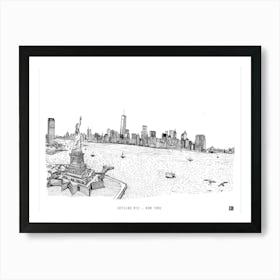 New York City Skyline Art Print