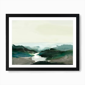 Highland View Art Print