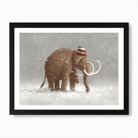 The Ice Age Sucked Art Print