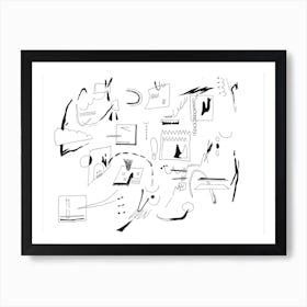 Doodles Art Print