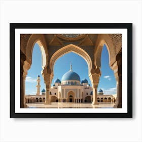 Blue Mosque Art Print