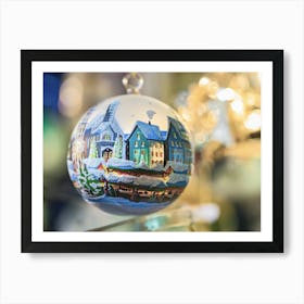 Christmas Ornament Art Print