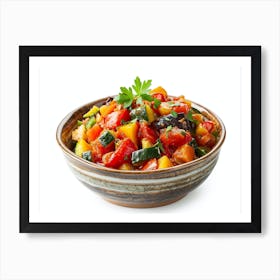 Vegetable Salad In A Bowl Art Print