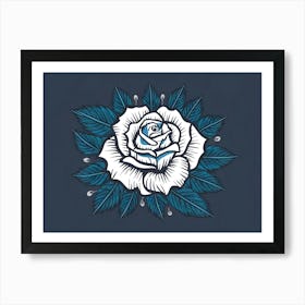 White Rose 1 Art Print