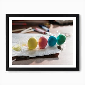 Easter Eggs 522 Art Print