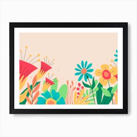 Spring Flowers Art Print