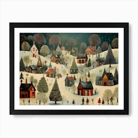 Village 11 Art Print