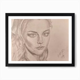 Evanescence Portrait Art Print