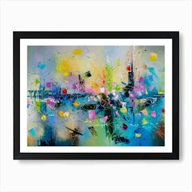 Sunny City Art Print