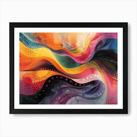 Abstract Painting 216 Art Print