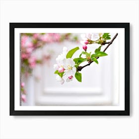 Blossoming Apple Tree 4 Art Print