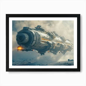 Dropship Art Print