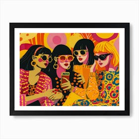 Group Of Women 6 Art Print