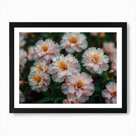 Pink Flowers Art Print