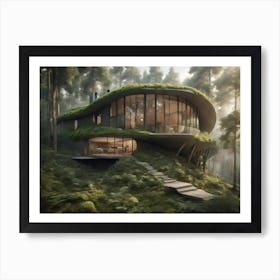 House In The Forest 1 Art Print