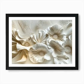 Paper Flowers 86 Art Print