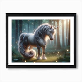 Fantasy Magical Unicorn Art Print