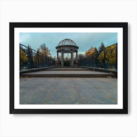 Gazebo In The Park Art Print