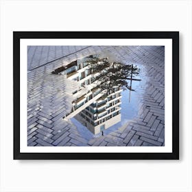 The inverted water world 2 Art Print