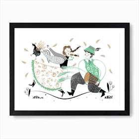 Folklore Art Print