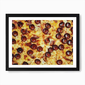 Pizza Art Print