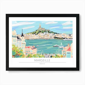 Marseille France Art Print