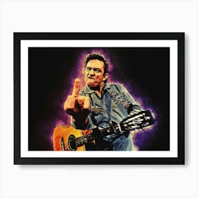 Spirit Johnny Cash Fucking Art Print