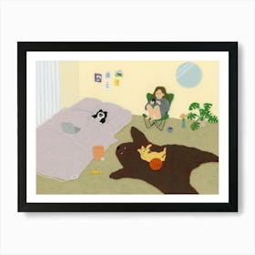 relaxing holiday Art Print