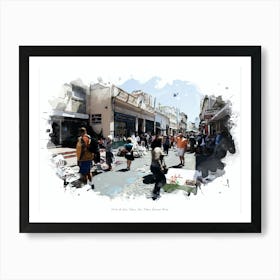 Feria De San Telmo, San Telmo, Buenos Aires Art Print