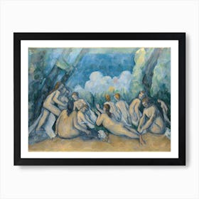 Bathers, Paul Cézanne Art Print