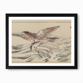 Japanese Hawk Art Print