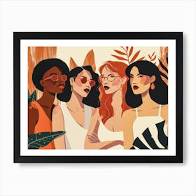 Group Of Women 2 Art Print