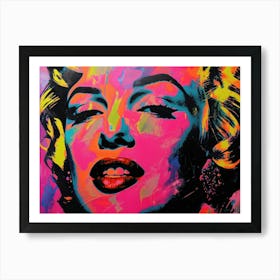 Contemporary Artwork Inspired By Andy Warhol 8 Art Print