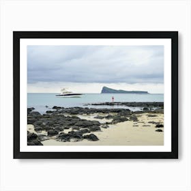 Fishing In The North Of Mauritius Art Print