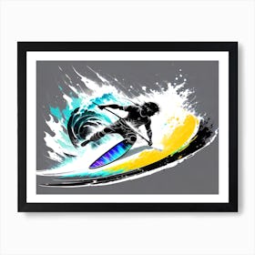 Surfer Art Print