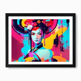 Chinese Woman 6 Art Print