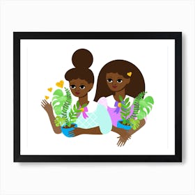 Mary And Merry Art Print