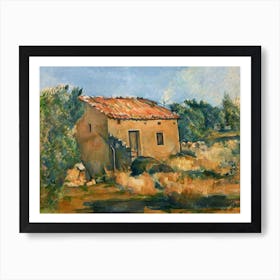 Abandoned House Near Aix En Provence (1885–1887) Art Print