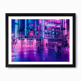 Neon Nostalgia Art Print