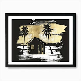 House On The Beach 9 Art Print