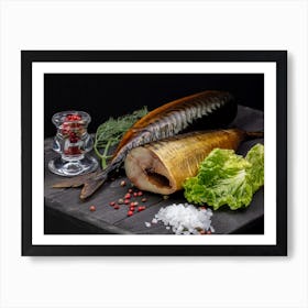 Smoked Mackerel Art Print