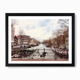 Amsterdam Canals Art Print