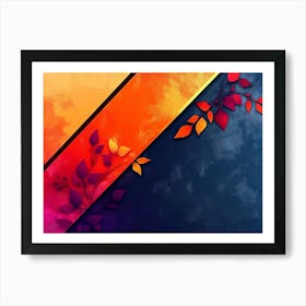 Abstract Background - Abstract Background Stock Videos & Royalty-Free Footage Art Print