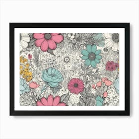 Floral Print 2 Art Print