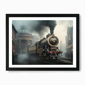 Steam Train 4 Art Print