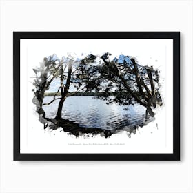 Lake Ainsworth, Byron Bay & Northern Nsw, New South Wales Art Print