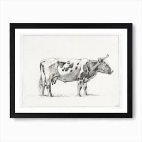 Standing Cow, Jean Bernard Art Print