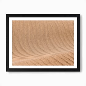 A Wave Of Sand Art Print