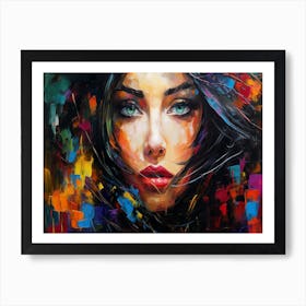 Portrait Of A Woman 15 Art Print