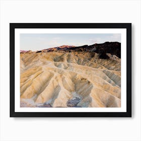 Death Valley Desert Hills Art Print